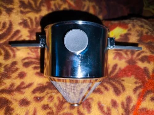 Customer photo review of Filtre à café en Acier Inoxydable Argenté