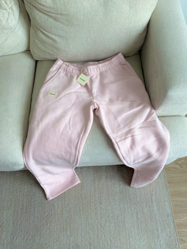 Customer photo review of COZY Bottoms (pink marshmallow) PRE-ORDER