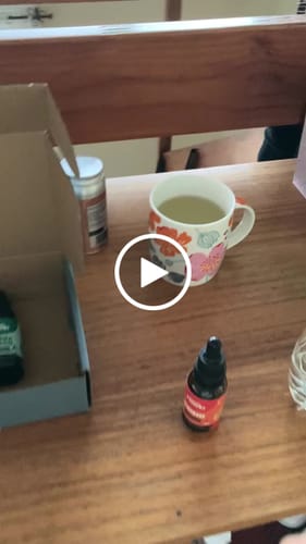 Customer video review of Packs gotas y capsulas Reishi