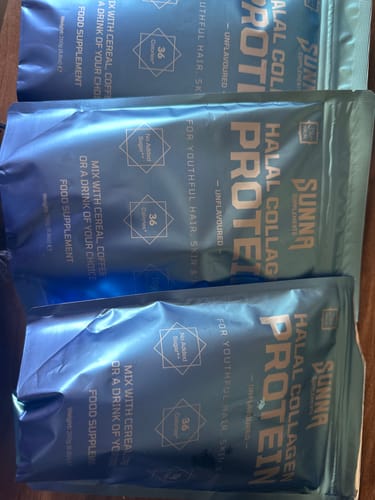 Customer photo review of Collagen 3 Month Supply (750g)