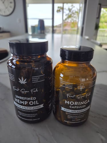 Customer photo review of Organic Moringa Capsules