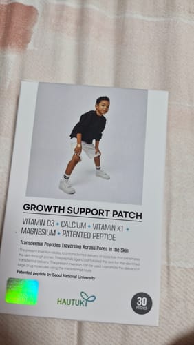 Customer photo review of HAUTUKI Growth Support Patch - 5 Month Supply (5Box) 40% OFF