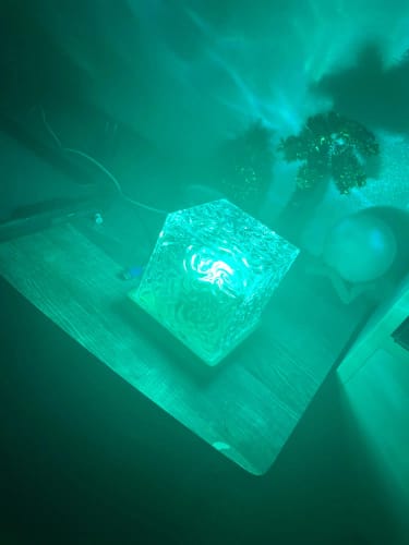Customer photo review of Aura Lamp