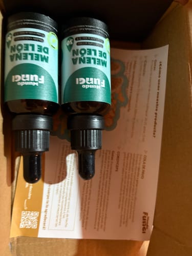 Customer photo review of Melena de León en Gotas - Ultra Concentrado