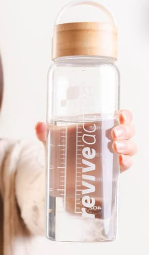 Customer photo review of Premium Glass Bottle