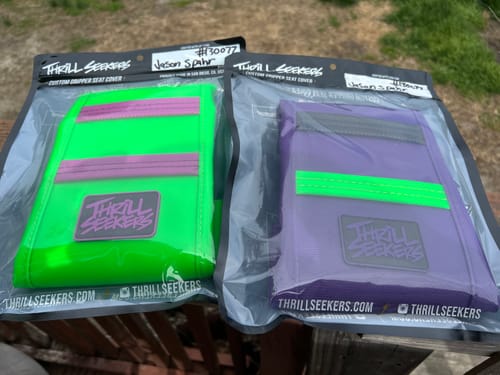 Customer photo review of Custom Seat Cover: 2020 Kawasaki KX450