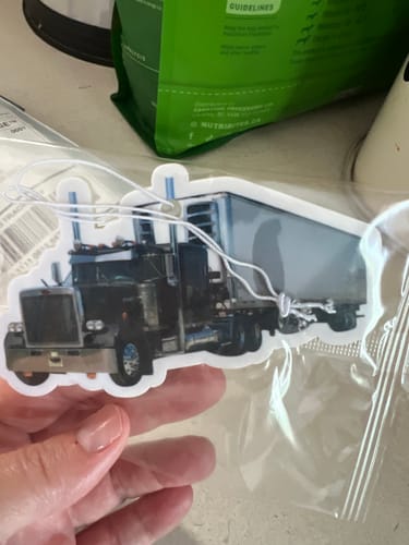 Customer photo review of Custom Shape Air Freshener