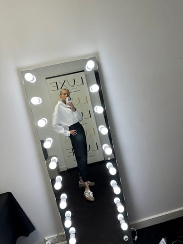 Customer photo review of Drop Crotch Trousers + White Shirt Outfit Set