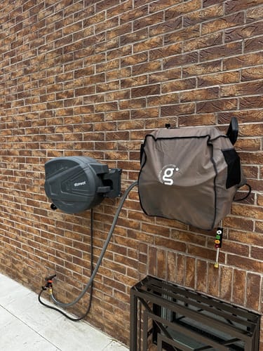Customer photo review of Grandfalls Retractable Pressure Washer Pro