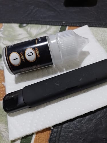 Customer photo review of Nebula Salt 0% Nicotina - 30mL