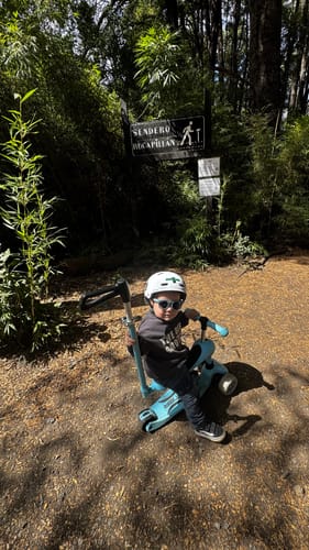 Customer photo review of Scooter Monopatín con asiento Convertible 3 en 1