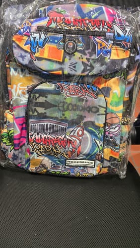 Customer photo review of "Origins of Hooping" Basketball Backpack