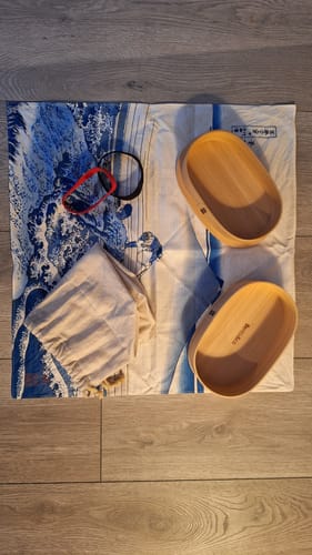 Customer photo review of Elastique à bento (rouge, 24 cm)