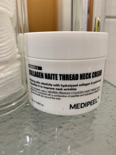 undefined review of Liftinga krēms kakla ādai ar peptīdiem un kolagēnu Medi-Peel Premium Collagen Naite Thread Neck Cream 2.0 image 1 out of 1
