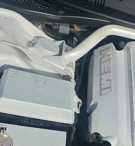 Customer photo review of ABD Strut Tower Covers (Mopar Strut Brace) 2005-2023 Challenger/Charger
