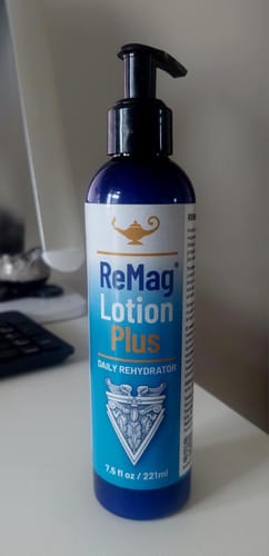 Customer photo review of ReMag® Lotion Plus, 221ml (looduslik nahakreem magneesiumiga)