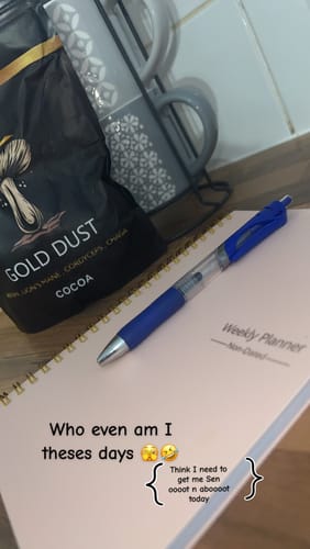 Customer photo review of Gold Dust - Cocoa