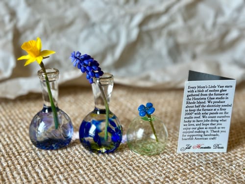 Customer photo review of Tiny Bud Vase 13