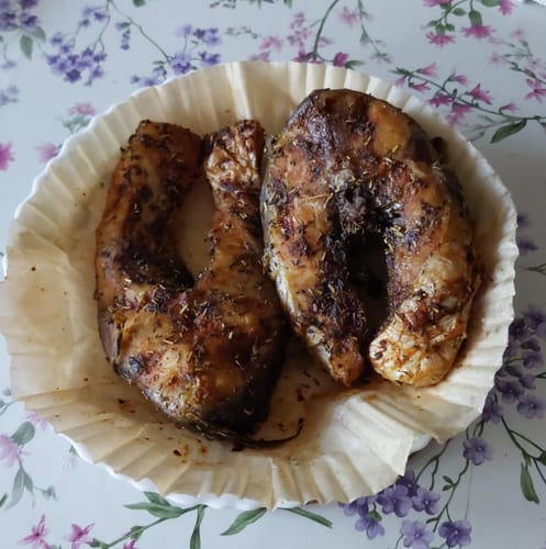 Customer photo review of Air Fryer Novio Grill & Fry