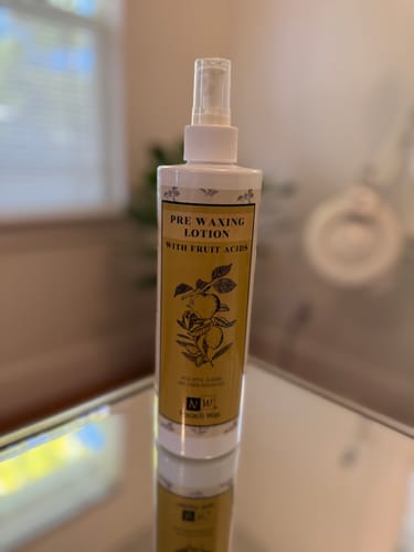 Customer photo review of Pre Wax Lotion