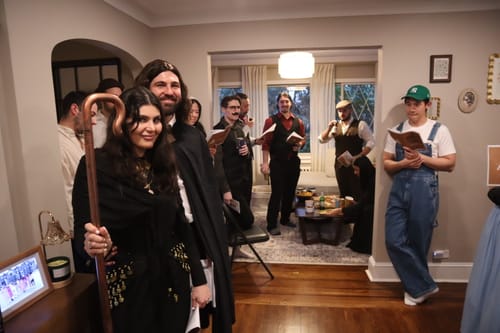 Customer photo review of Sherlock Holmes Murder Mystery Host Your Own Game Kit