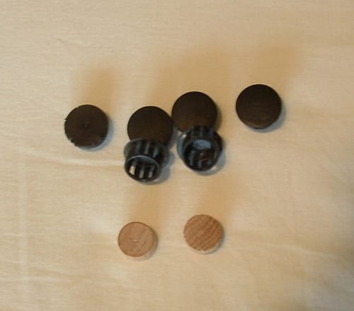Customer photo review of 5/8" Oak Wood Plugs - End Grain