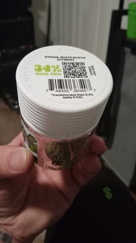 Customer photo review of EXOTIC THCA FLOWER • HYBRID • WHITE GUAVA