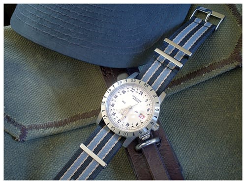 Customer photo review of NTTD Bond Nylon Watch Strap