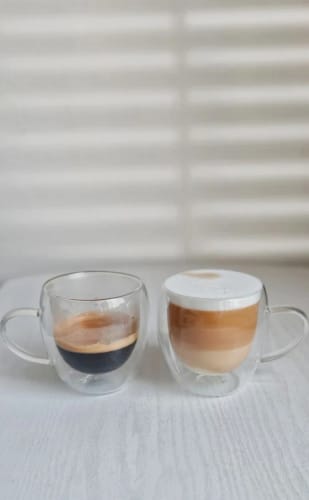 Customer photo review of Tasse à Café Double Fond en Forme de Coeur