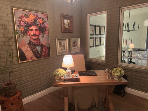 Customer photo review of Victorian Gentleman Print