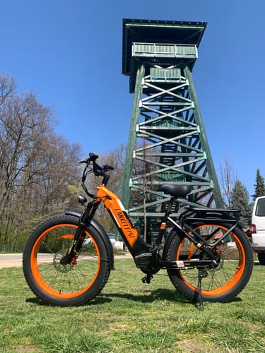 Customer photo review of Lankeleisi MG600 Plus 1000W 26" Fat Bike 960Wh All Terrain SUV E-Bike with Torque Sensor 48V 20Ah Battery