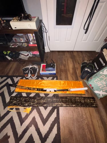 Customer photo review of Phoenix Katana (Phoenix Engraved Scabbard)