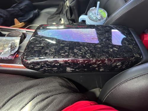 Customer photo review of 2018-2022 Accord Carbon fiber Arm Rest