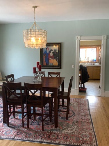 Customer photo review of Distressed Vintage Kendra Area in Multicolor Rug