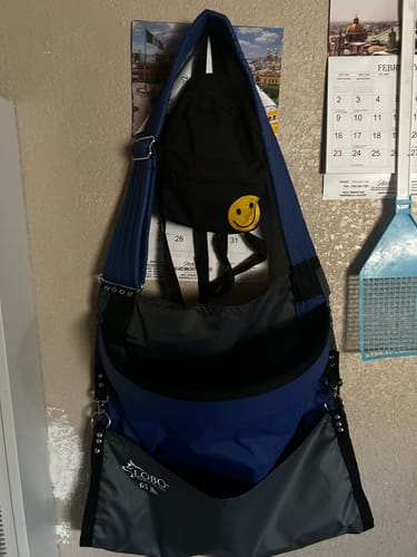 Customer photo review of Lobo Fruit Picking Bag - Light Weight Nylon - Citrus Bag