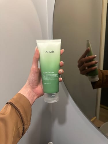 undefined review of Putiņas dziļai sejas mazgāšanai un attīrīšanai Anua Heartleaf Quercetinol Deep Pore Cleansing Foam image 1 out of 2