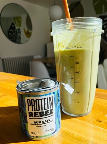 Customer photo review of Run Easy Marine Collagen Peptides Protein Powder