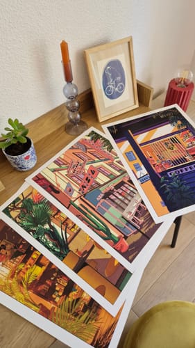 Customer photo review of YUGEN SHOP Print ⭐