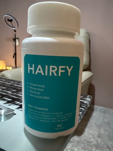 Customer photo review of Vitaminas Hairfy