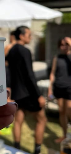 Customer photo review of Mesh Liner Shorts - Gray