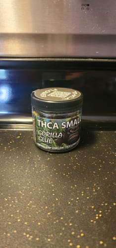 Customer photo review of Gorilla Glue THCA Flower