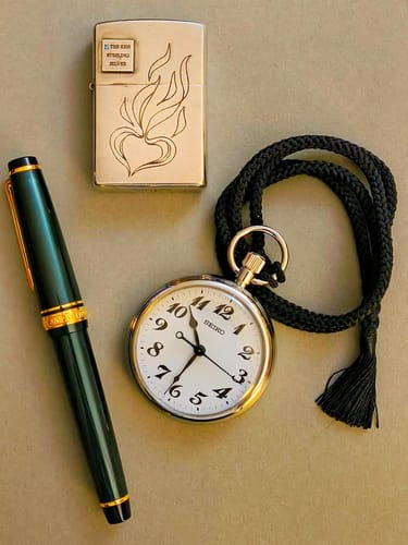 Customer photo review of Reloj de Bolsillo Seiko SVBR003 Quartz Made in Japan JDM