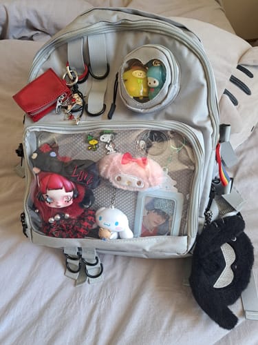 Customer photo review of After Class Canvas Ita Backpack