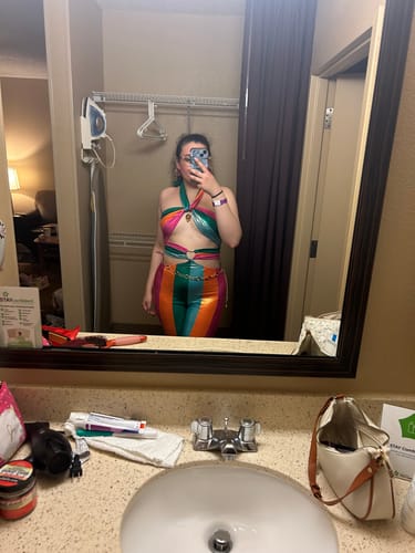 Customer photo review of Circus Jumpsuit
