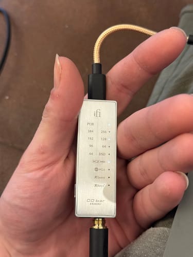 Jacob S. review of iFi Audio GO Bar Kensei Portable DAC and Headphone Amp image 1 out of 2