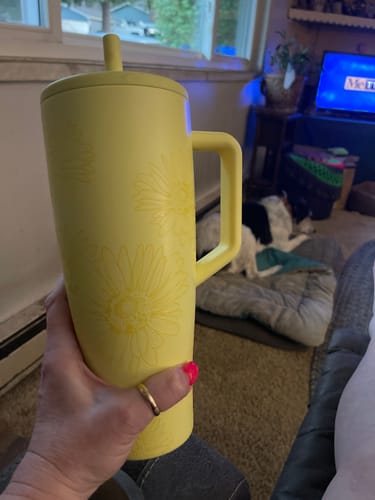 Customer photo review of Citrus Daisy 40oz Era Tumbler