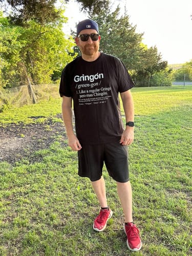 Customer photo review of El Gringon OG Old School T-Shirt