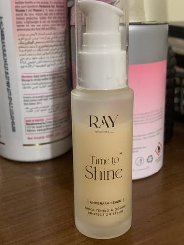 Customer photo review of Time To Shine (Under Arm Serum)