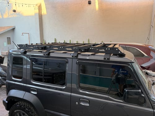 Customer photo review of Agarraderas para Rack de Carga
