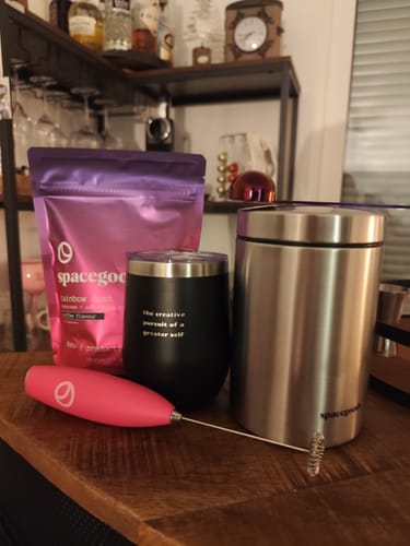 Customer photo review of rainbow dust starter kit